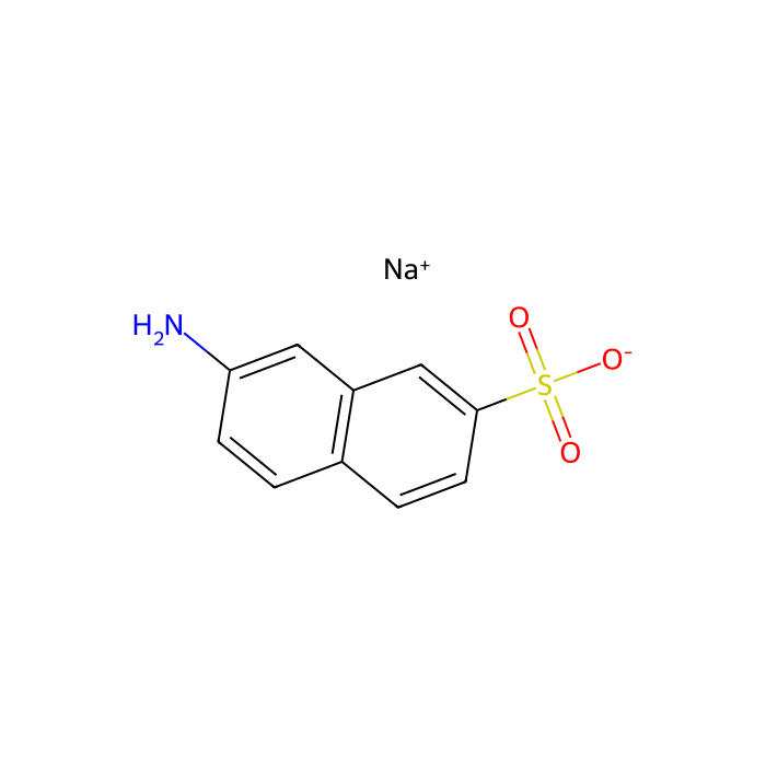 7-amino-2-naftalenosulfonato de sodio - ≥70%(N) CAS No(5412-82-8) by Aladdin Scientific
