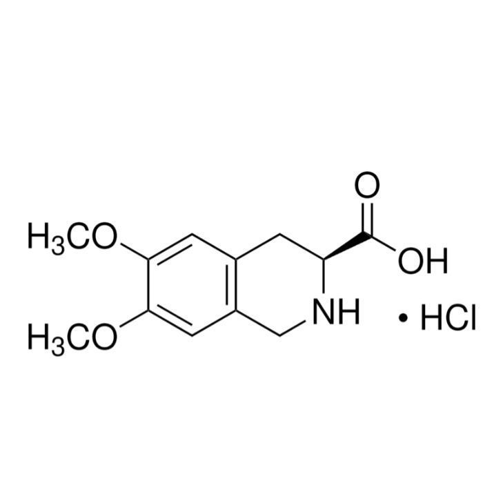 (S)-(-)-6,7-Dimethoxy-1,2,3,4-tetrahydroisoquinoline-3-carboxylic Acid Hydrochloride - ≥98%(HPLC)(T) CAS No(82586-62-7) by Aladdin Scientific