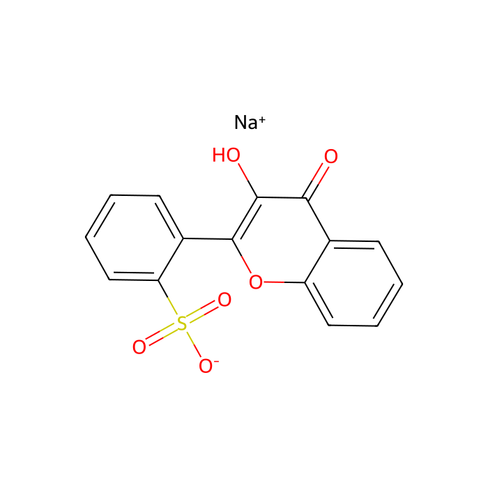 Sodium Flavonol-2'-sulfonate Hydrate [for Determination of Sn, Zr] - ≥98%(T) CAS No(77125-87-2) by Aladdin Scientific