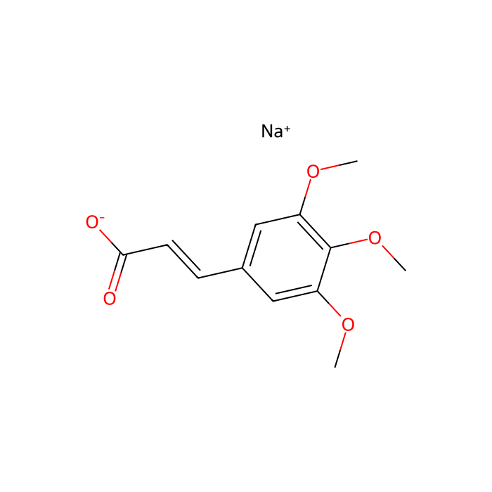 Sodium 3,4,5-Trimethoxycinnamate - ≥98%(T) CAS No(127427-04-7) by Aladdin Scientific