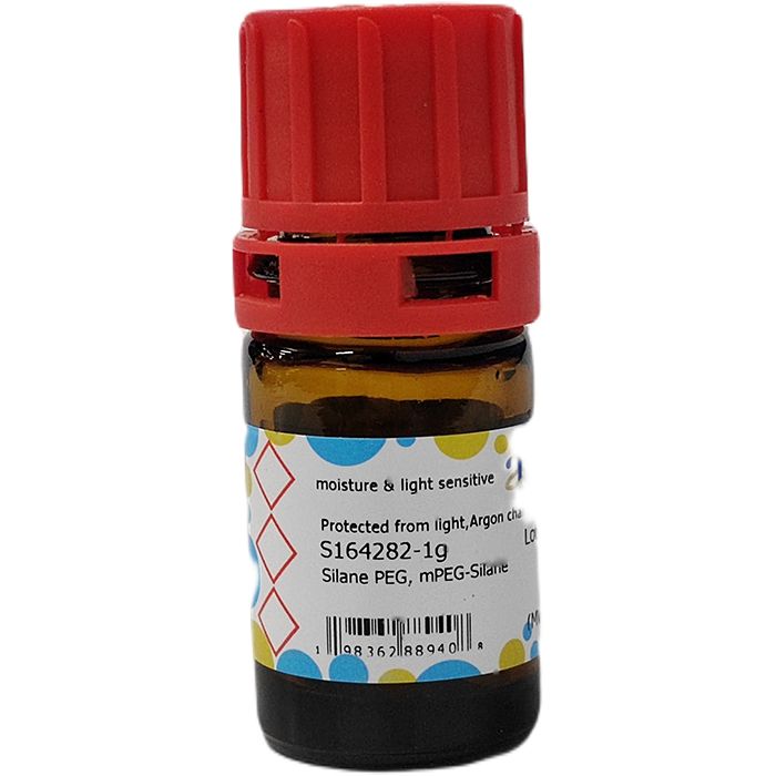Silane PEG, mPEG-Silane - ≥95%, MW 550 Da  by Aladdin Scientific