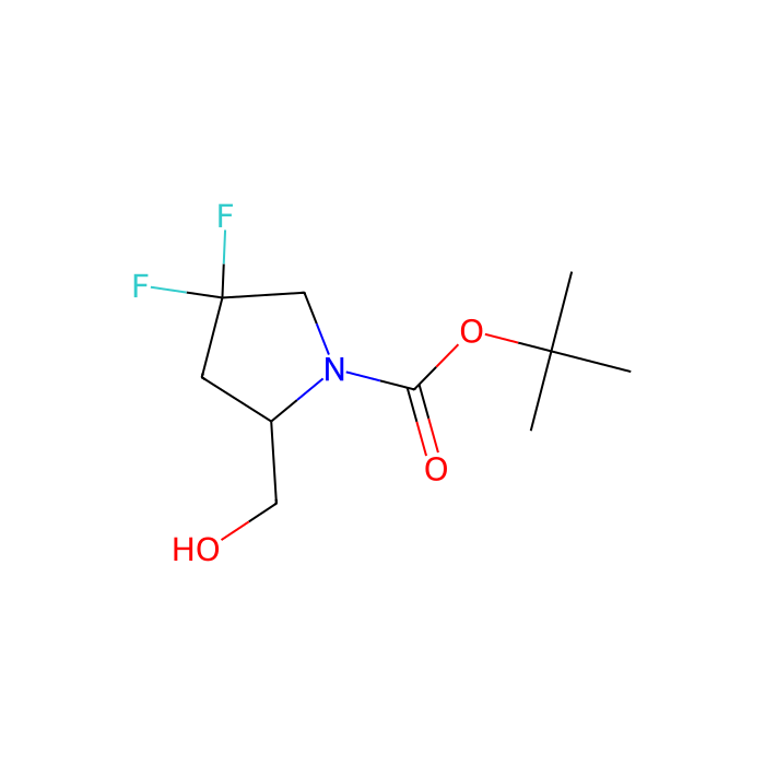 (S)-1-Boc-2-(hydroxymethyl)-4,4-difluoropyrrolidine -  CAS No(215918-21-1) by Aladdin Scientific