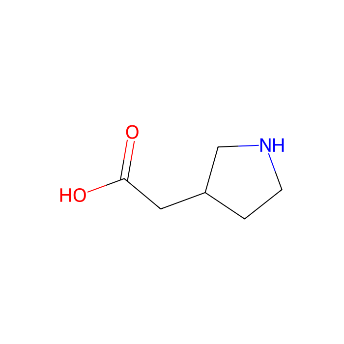 2-[(3S)-pyrrolidin-3-yl]acetic acid - ≥97% CAS No(122442-02-8) by Aladdin Scientific