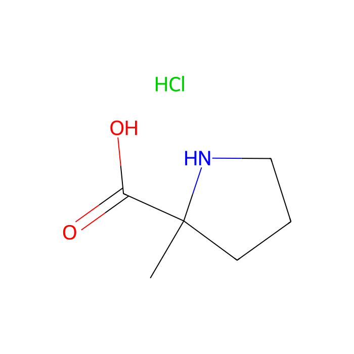 (2S)-2-methylpyrrolidine-2-carboxylic acid hydrochloride - ≥97% CAS No(1508261-86-6) by Aladdin Scientific