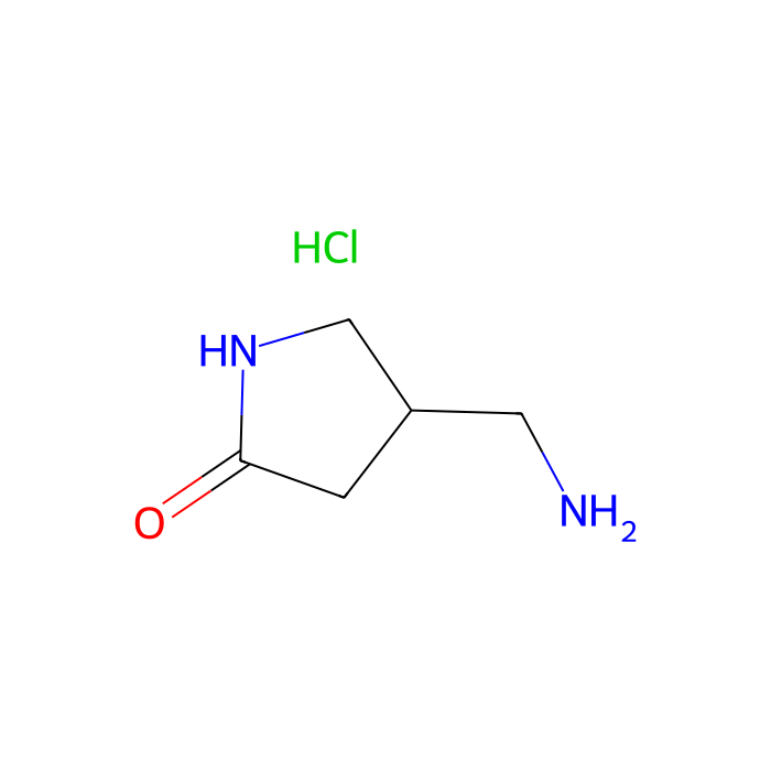 (4S)-4-(aminomethyl)pyrrolidin-2-one hydrochloride - ≥97% CAS No(1638744-96-3) by Aladdin Scientific