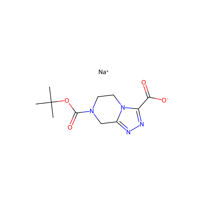 sodium 7-[(tert-butoxy)carbonyl]-5H,6H,7H,8H-[1,2,4]triazolo[4,3-a]pyrazine-3-carboxylate - ≥97%  by Aladdin Scientific