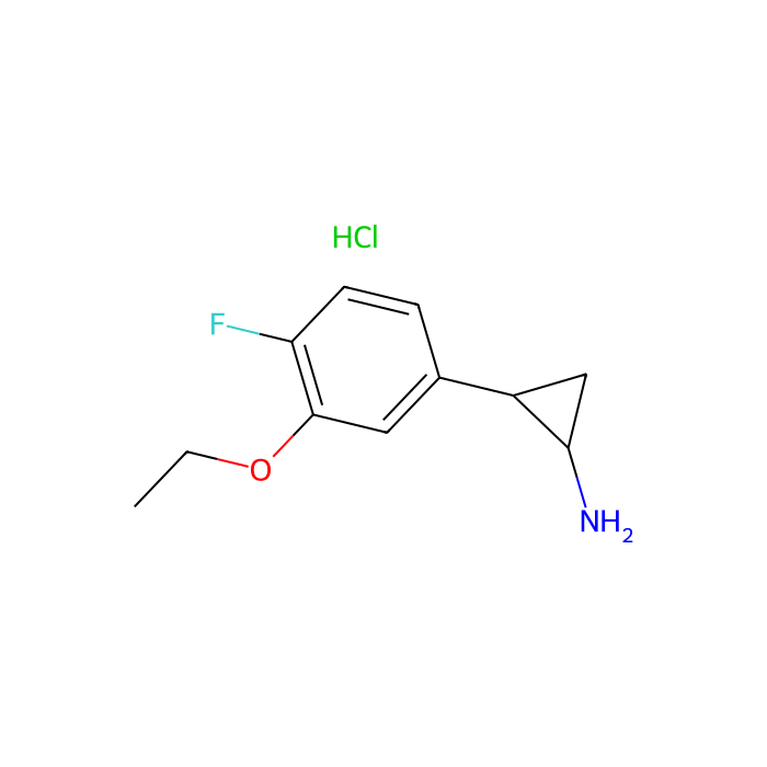 (1S,2R)-rel-2-(3-ethoxy-4-fluorophenyl)cyclopropan-1-amine hydrochloride - ≥97% CAS No(2055841-10-4) by Aladdin Scientific