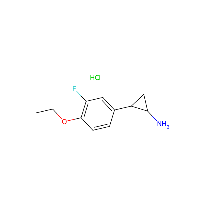 (1S,2R)-rel-2-(4-ethoxy-3-fluorophenyl)cyclopropan-1-amine hydrochloride - ≥97% CAS No(2055841-15-9) by Aladdin Scientific
