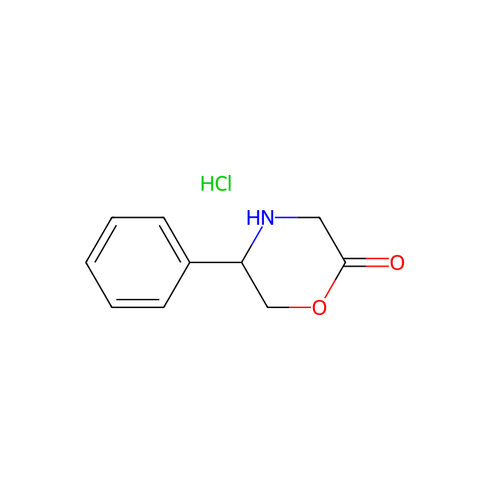 (5S)-5-phenylmorpholin-2-one hydrochloride - ≥97% CAS No(491833-36-4) by Aladdin Scientific