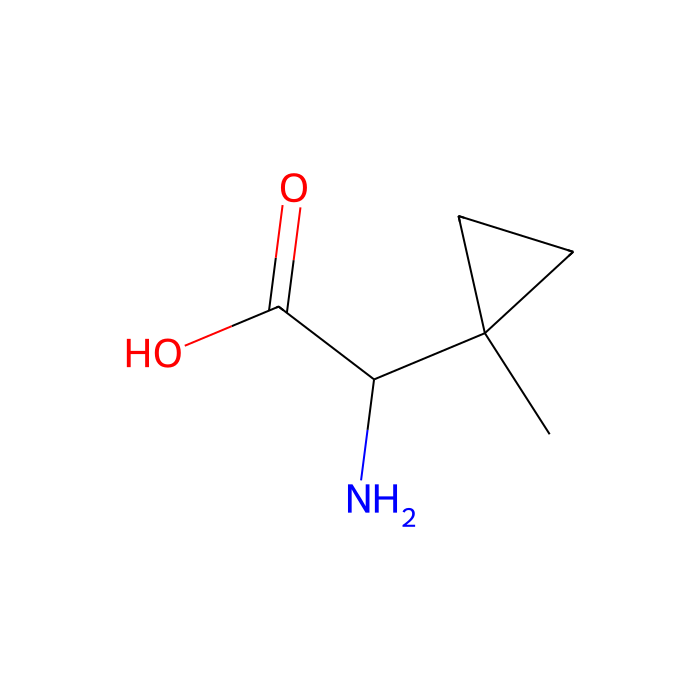 (2S)-2-amino-2-(1-methylcyclopropyl)acetic acid hydrochloride - ≥97% CAS No(78213-60-2) by Aladdin Scientific