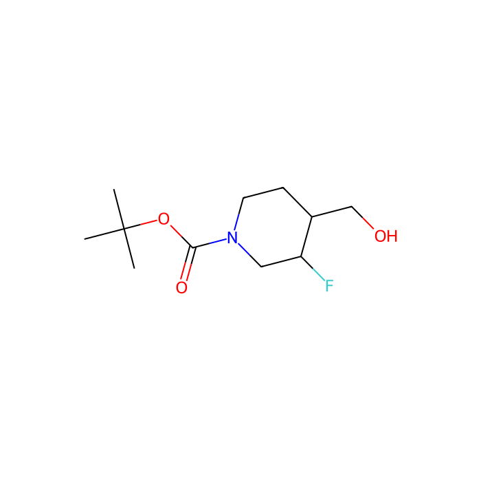 (3s,4r)-rel-1-boc-3-fluoro-4-(hydroxymethyl)piperidine - ≥97% CAS No(882033-93-4) by Aladdin Scientific