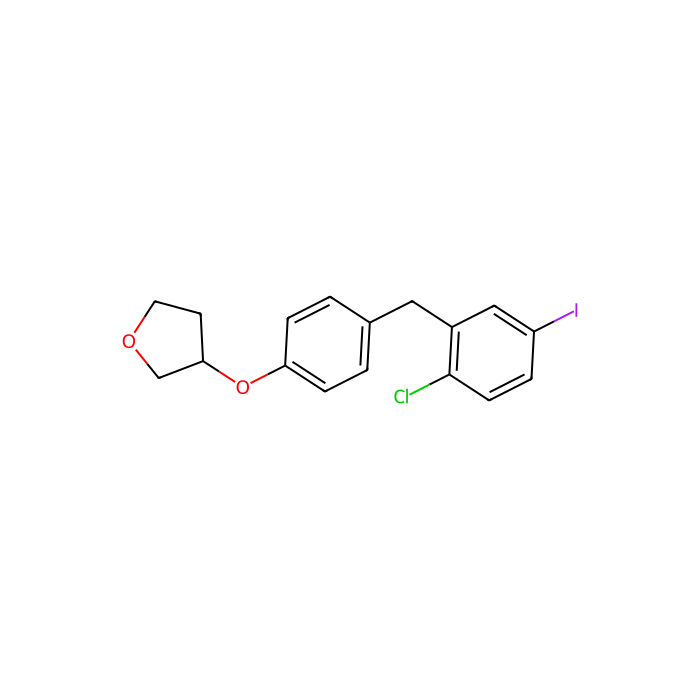 (3S)-3-{4-[(2-chloro-5-iodophenyl)methyl]phenoxy}oxolane - ≥97% CAS No(915095-94-2) by Aladdin Scientific