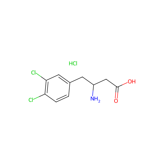 (S)-3-Amino-4-(3,4-dichlorophenyl)butanoic acid, HCl - ≥95% CAS No(270063-50-8) by Aladdin Scientific