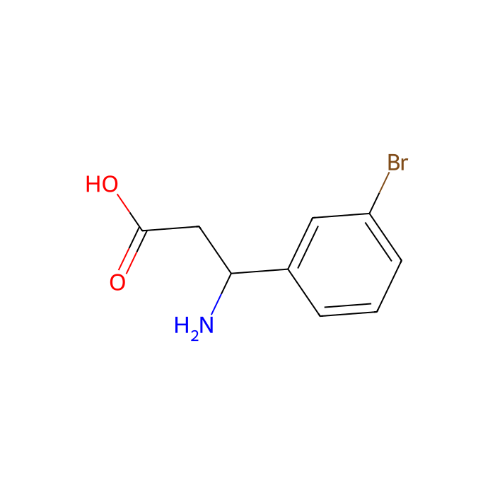 (S)-3-Amino-3-(3-bromo-phenyl)-propionic acid - ≥95% CAS No(275826-35-2) by Aladdin Scientific