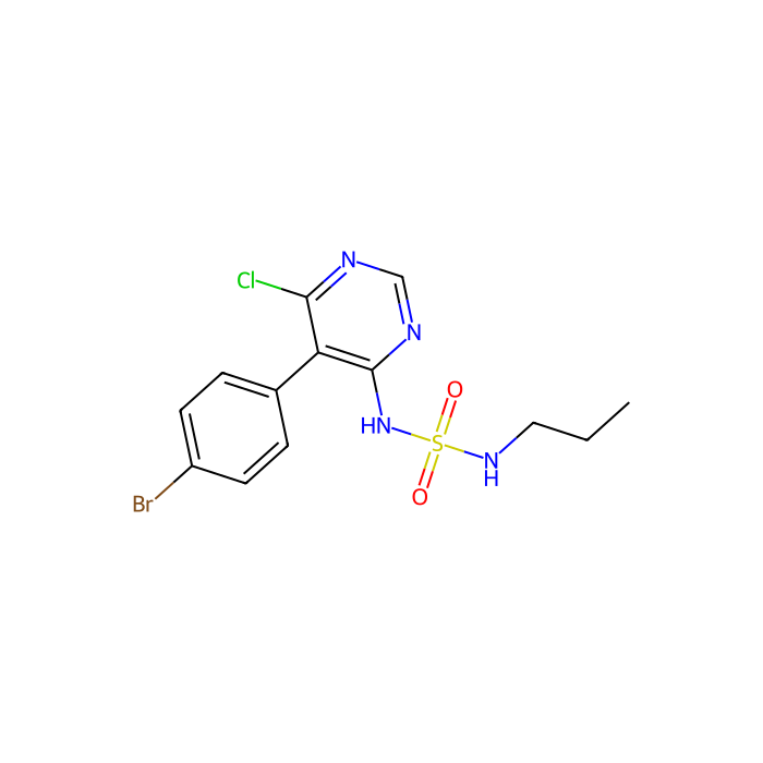 Sulfamide, N-[5-(4-bromophenyl)-6-chloro-4-pyrimidinyl]-N'-propyl - ≥98% CAS No(1393813-42-7) by Aladdin Scientific