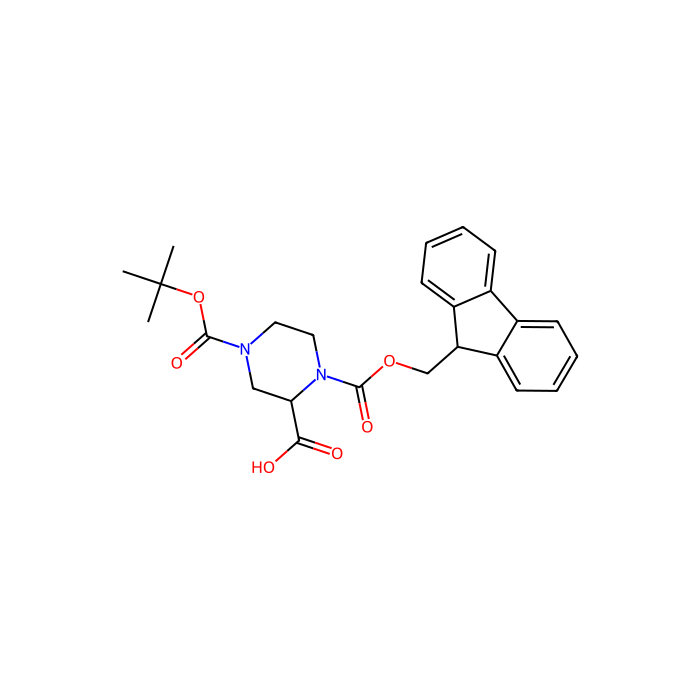 (S)-1-(((9H-Fluoren-9-yl)methoxy)carbonyl)-4-(tert-butoxycarbonyl)piperazine-2-carboxylic acid - ≥95% CAS No(244132-27-2) by Aladdin Scientific