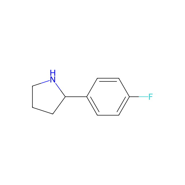 (S)-2-(4-Fluorophenyl)pyrrolidine - ≥98% CAS No(298690-90-1) by Aladdin Scientific