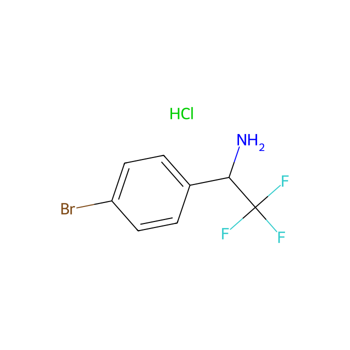 (S)-1-(4-Bromophenyl)-2,2,2-trifluoroethanamine hydrochloride - ≥98% CAS No(336105-43-2) by Aladdin Scientific