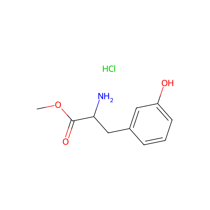 (S)-Methyl 2-amino-3-(3-hydroxyphenyl)propanoate hydrochloride - ≥97% CAS No(34260-72-5) by Aladdin Scientific