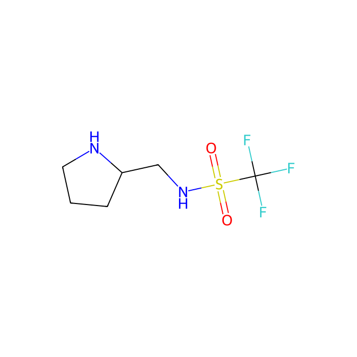 (S)-1,1,1-Trifluoro-N-(pyrrolidin-2-ylmethyl)methanesulfonamide - ≥95% CAS No(782495-18-5) by Aladdin Scientific