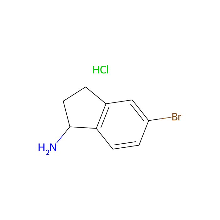(S)-5-Bromo-2,3-dihydro-1H-inden-1-amine hydrochloride - ≥97% CAS No(916210-93-0) by Aladdin Scientific