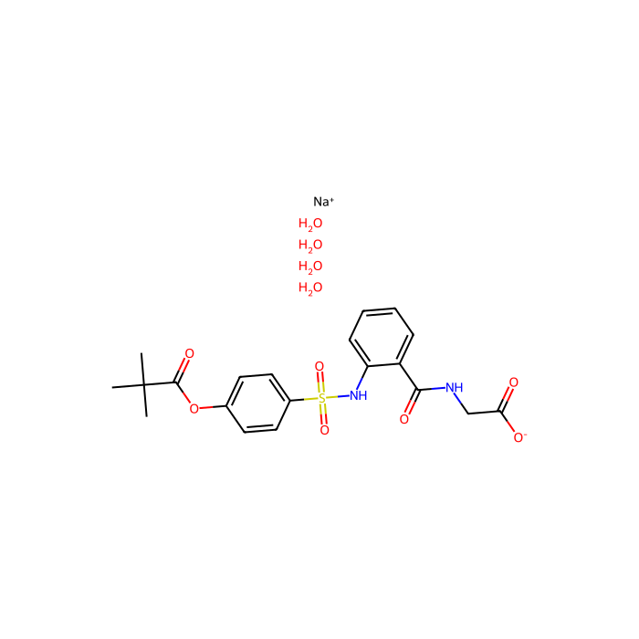 Sivelestat sodium tetrahydrate - ≥98% CAS No(201677-61-4) by Aladdin Scientific
