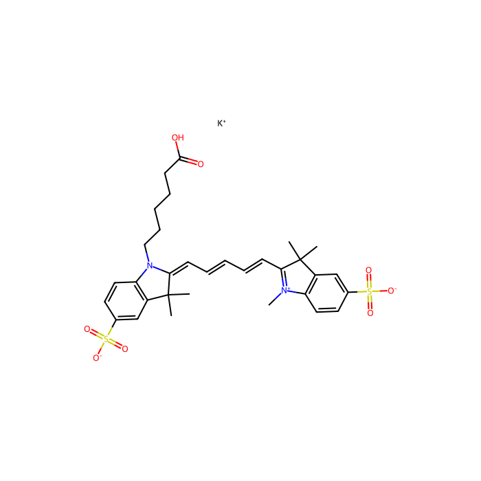 Sulfo-Cyanine5 carboxylic acid - ≥95% CAS No(1144107-82-3) by Aladdin Scientific