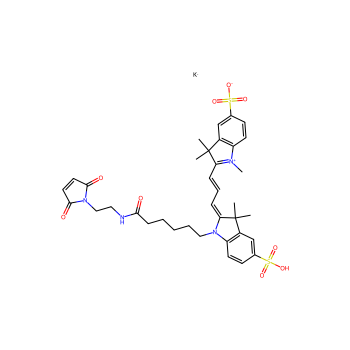 Sulfo-Cyanine3 maleimide - ≥95% CAS No(1656990-68-9) by Aladdin Scientific