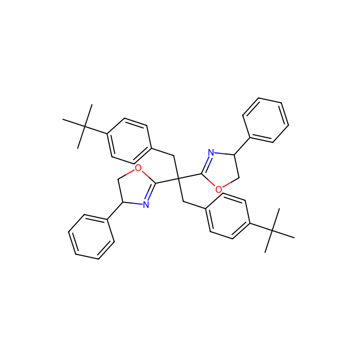 (4S,4'S)-2,2'-(1,3-Bis[4-(t-butyl)phenyl)propane-2,2-diyl]bis(4-phenyl-4,5-dihydrooxazole) - ≥98% CAS No(1428328-51-1) by Aladdin Scientific