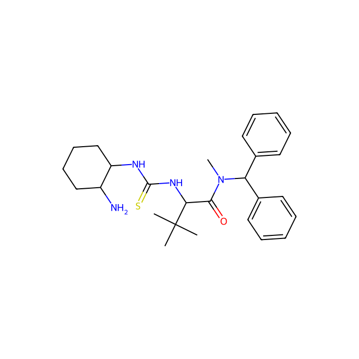(2S)-2-[[[[(1R,2R)-2-Aminocyclohexyl]amino]thioxomethyl]amino]-N-(diphenylmethyl)-N,3,3-trimethylbutanamide - ≥98%,≥99%(ee) CAS No(1421052-39-2) by Aladdin Scientific