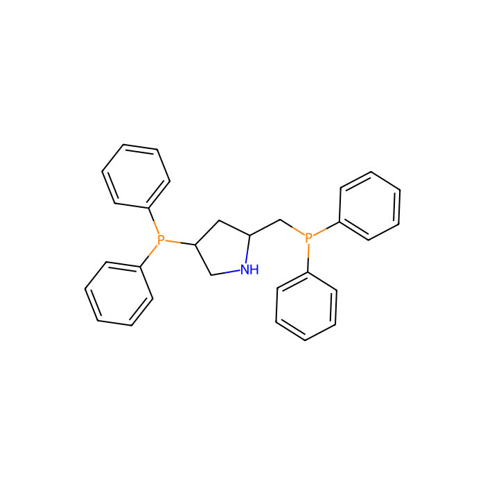 (2S,4S)-(-)-2-(Diphenylphosphinomethyl)-4-(diphenylphosphino)pyrrolidine - ≥97% CAS No(61478-29-3) by Aladdin Scientific