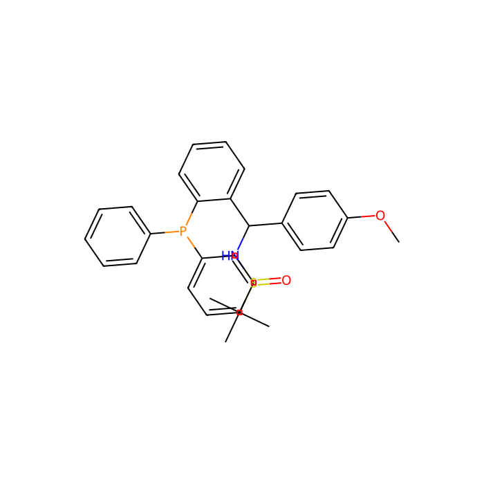 [S(R)]-N-[(R)-[2-(Diphenylphosphino)phenyl](4-methoxyphenyl)methyl]-2-methyl-2-propanesulfinamide - ≥95% CAS No(1595319-96-2) by Aladdin Scientific