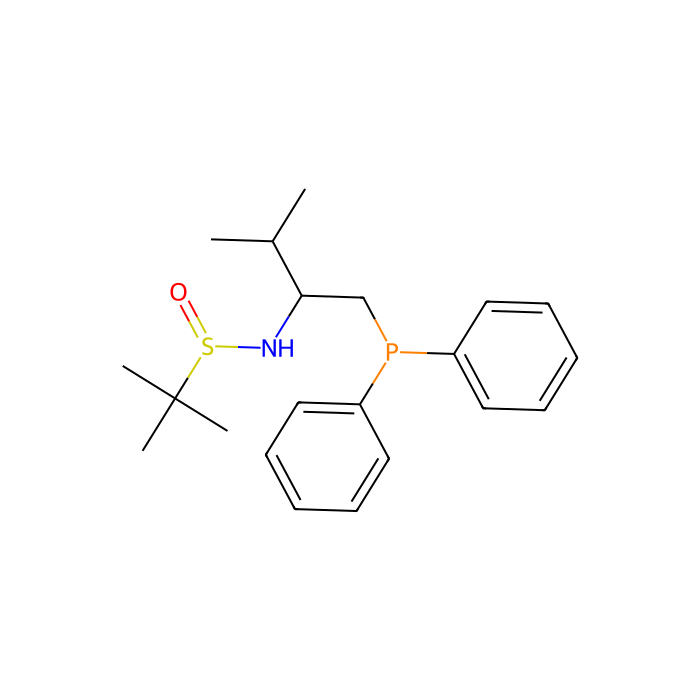 [S(R)]-N-[(1S)-1-[(Diphenylphosphino)methyl]-2-methylpropyl]-2-methyl-2-Propanesulfinamide - ≥95% CAS No(1803239-46-4) by Aladdin Scientific