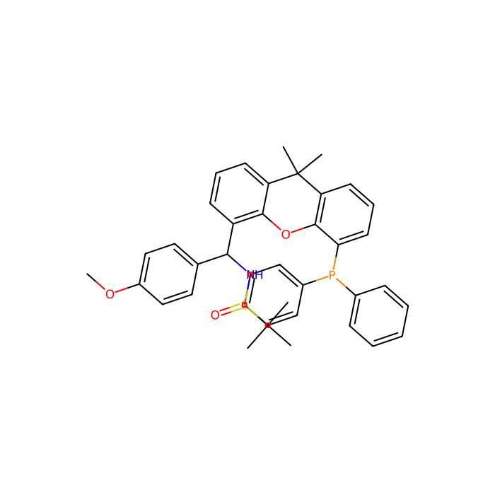 [S(R)]-N-[(R)-[5-(Diphenylphosphino)-9,9-dimethyl-9H-xanthen-4-yl](4-methoxyphenyl)methyl]-2-methyl-2-propanesulfinamide - ≥95% CAS No(2160535-56-6) by Aladdin Scientific