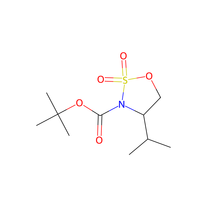 (S)-3-Boc-4-isopropyl-2,2-dioxo-[1,2,3]oxathiazolidine - ≥96% CAS No(1206227-46-4) by Aladdin Scientific