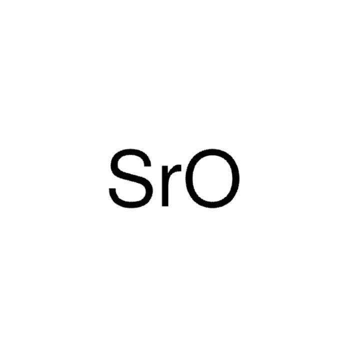 Strontium oxide - ≥97%, may also contain SrCO3 CAS No(1314-11-0) S298589 by Aladdin Scientific