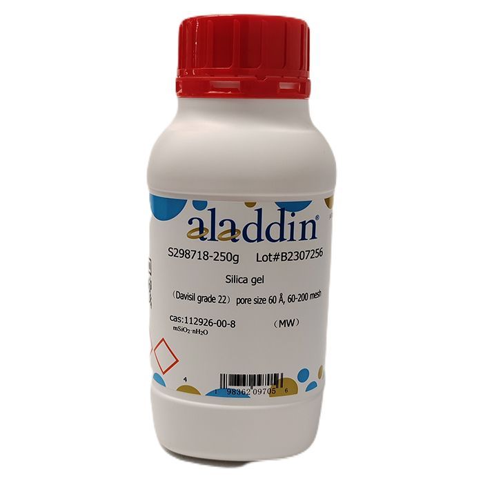 Silica gel - (Davisil grade 22) pore size 60 Å, 60-200 mesh CAS No(112926-00-8) by Aladdin Scientific