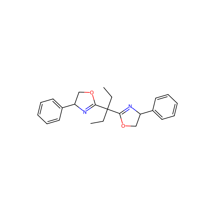 (4S,4'S)-2,2'-(pentane-3,3-diyl)bis(4-phenyl-4,5-dihydrooxazole) - ≥98% CAS No(190791-28-7) by Aladdin Scientific
