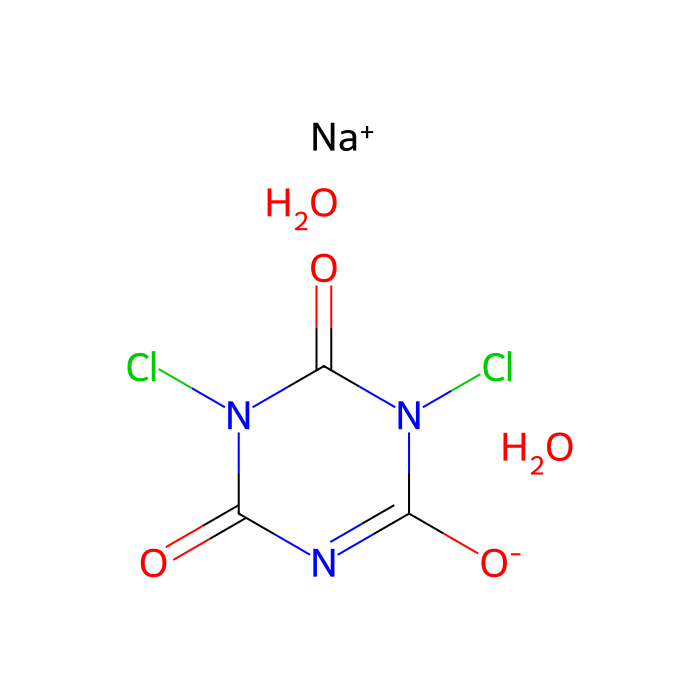 Sodium dichloroisocyanurate dihydrat - ≥98% CAS No(51580-86-0) by Aladdin Scientific