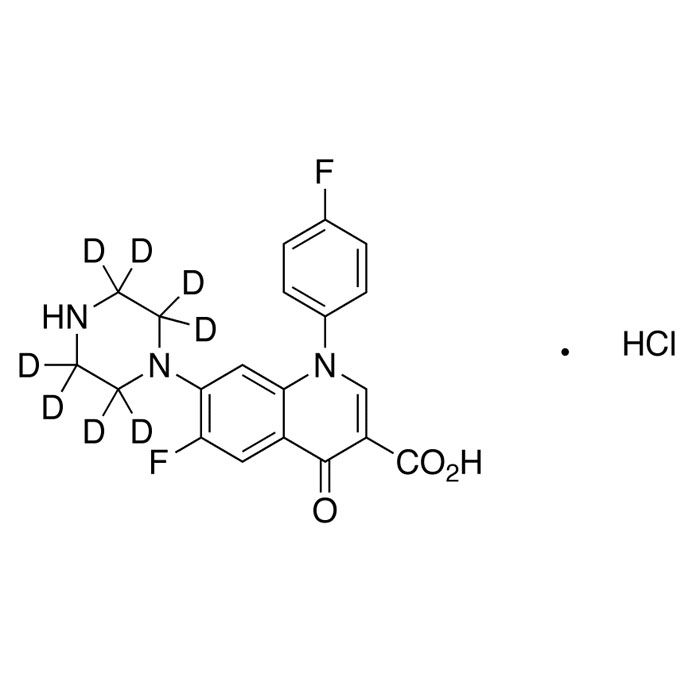 Sarafloxacin-d8 hydrochloride - ≥98 atom% D CAS No(2733145-07-6) by Aladdin Scientific