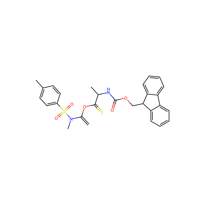 (S)-O-(1-(N,4-Dimethylphenylsulfonamido)vinyl)2-((((9H-fluoren-9-yl)methoxy)carbonyl)amino)propanethioate - ≥98% CAS No(2265953-95-3) by Aladdin Scientific