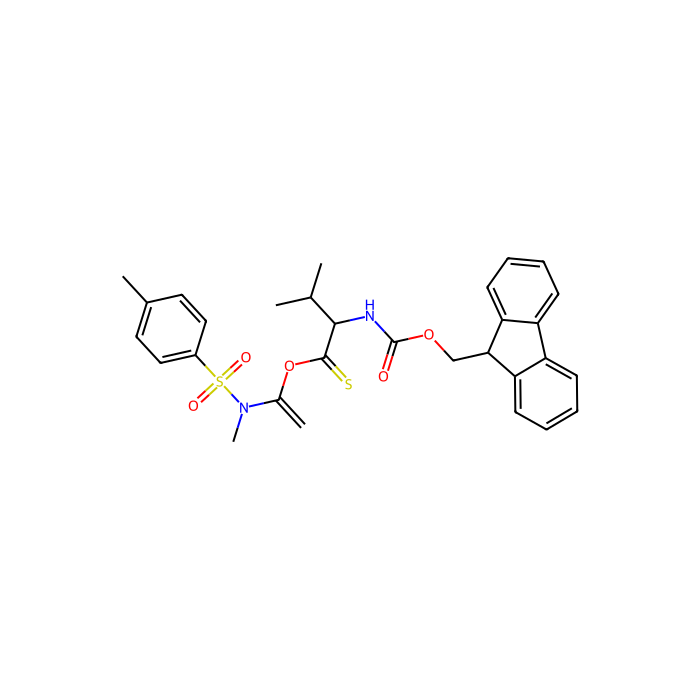 (S)-O-(1-(N,4-Dimethylphenylsulfonamido)vinyl)2-((((9H-fluoren-9-yl)methoxy)carbonyl)amino)-3-methylbutanethioate - ≥98% CAS No(2265954-02-5) by Aladdin Scientific