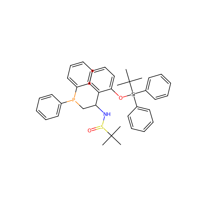 [S(R)]-N-[(1S)-1-[2-((tert-Butyldiphenylsilyl)oxy)phenyl)]-2-yl-2-(diphenylphosphino)ethyl]-2-methyl-2-propanesulfinamide - ≥95% CAS No(1803239-59-9) by Aladdin Scientific