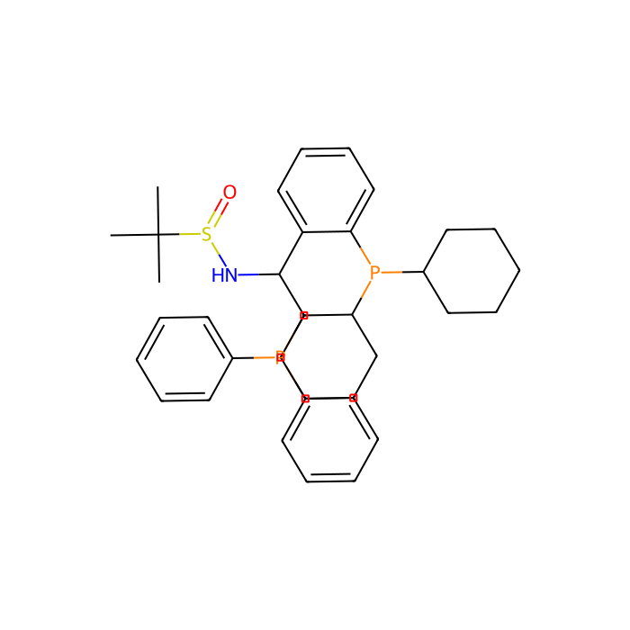 [S(R)]-N-[(1S)-2-(Diphenylphosphino)-1-[2-(dicyclohexylphosphanyl)phenyl]ethyl]-2-methyl-2-propanesulfinamide - ≥95% CAS No(2565792-85-8) by Aladdin Scientific