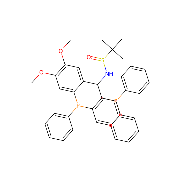 [S(R)]-N-[(1S)-2-(Diphenylphosphino)-1-[2-(diphenylphosphino)-4,5-dimethoxyphenyl]ethyl]-2-methyl-2-propanesulfinamide - ≥95% CAS No(2565792-27-8) by Aladdin Scientific