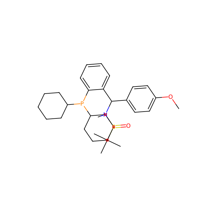 [S(R)]-N-[(S)-[2-(Dicyclohexylphosphanyl)phenyl](4-methoxyphenyl)methyl]-N,2-dimethyl-2-propanesulfinamide - ≥95% CAS No(2565792-82-5) by Aladdin Scientific
