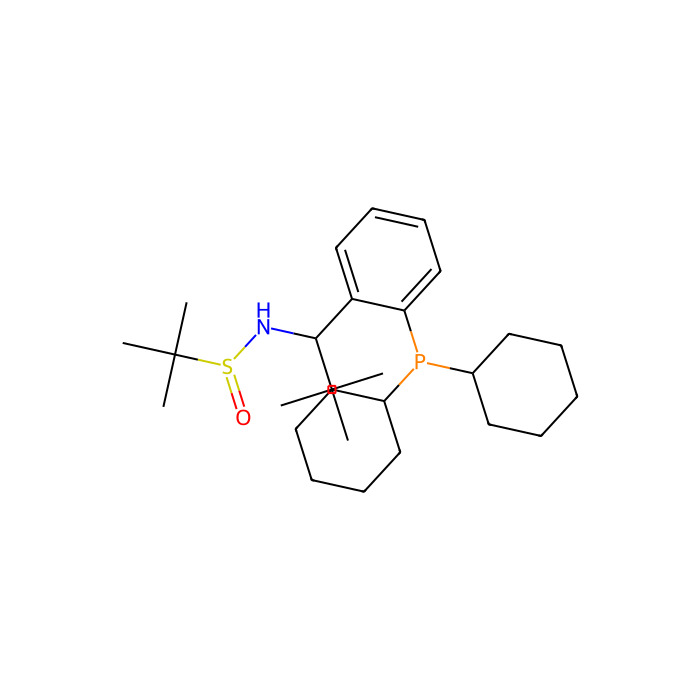 [S(R)]-N-[(1S)-1-[2-(Dicyclohexylphosphanyl)phenyl]-2,2-dimethylpropyl]-2-methyl-2-propanesulfinamide - ≥95% CAS No(2565792-30-3) by Aladdin Scientific