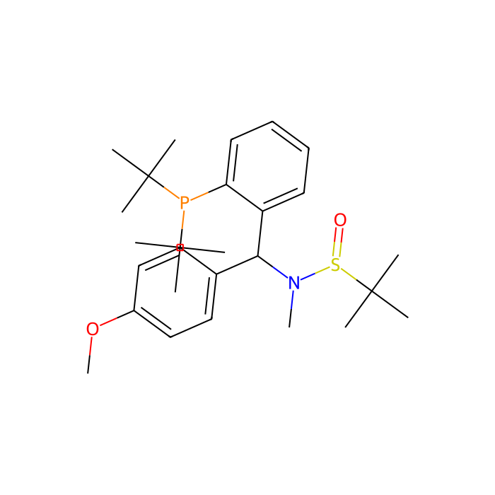 [S(R)]-N-[(S)-(4-Methoxyphenyl)[2-(di-tert-butylphosphino)phenyl]methyl]-N,2-dimethyl-2-propanesulfinamide - ≥95% CAS No(2561513-54-8) by Aladdin Scientific