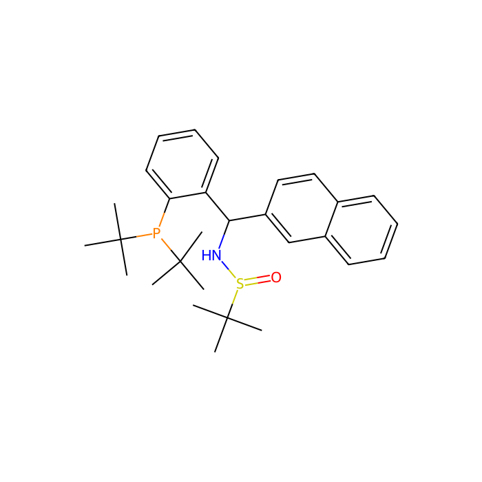 [S(R)]-N-[(S)-[2-(Di-tert-butylphosphino)phenyl[(2-naphthalenyl)methyl]-2-methyl-2-propanesulfinamide - ≥95% CAS No(2565792-62-1) by Aladdin Scientific