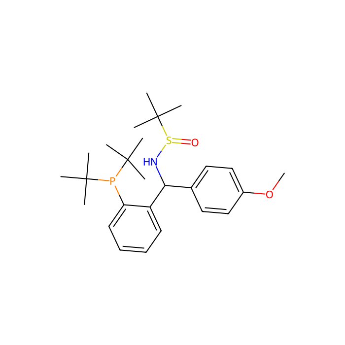 [S(R)]-N-[(S)-(4-Methoxyphenyl)[2-(di-tert-butylphosphino)phenyl]methyl]-2-methyl-2-propanesulfinamide - ≥95% CAS No(2561513-53-7) by Aladdin Scientific
